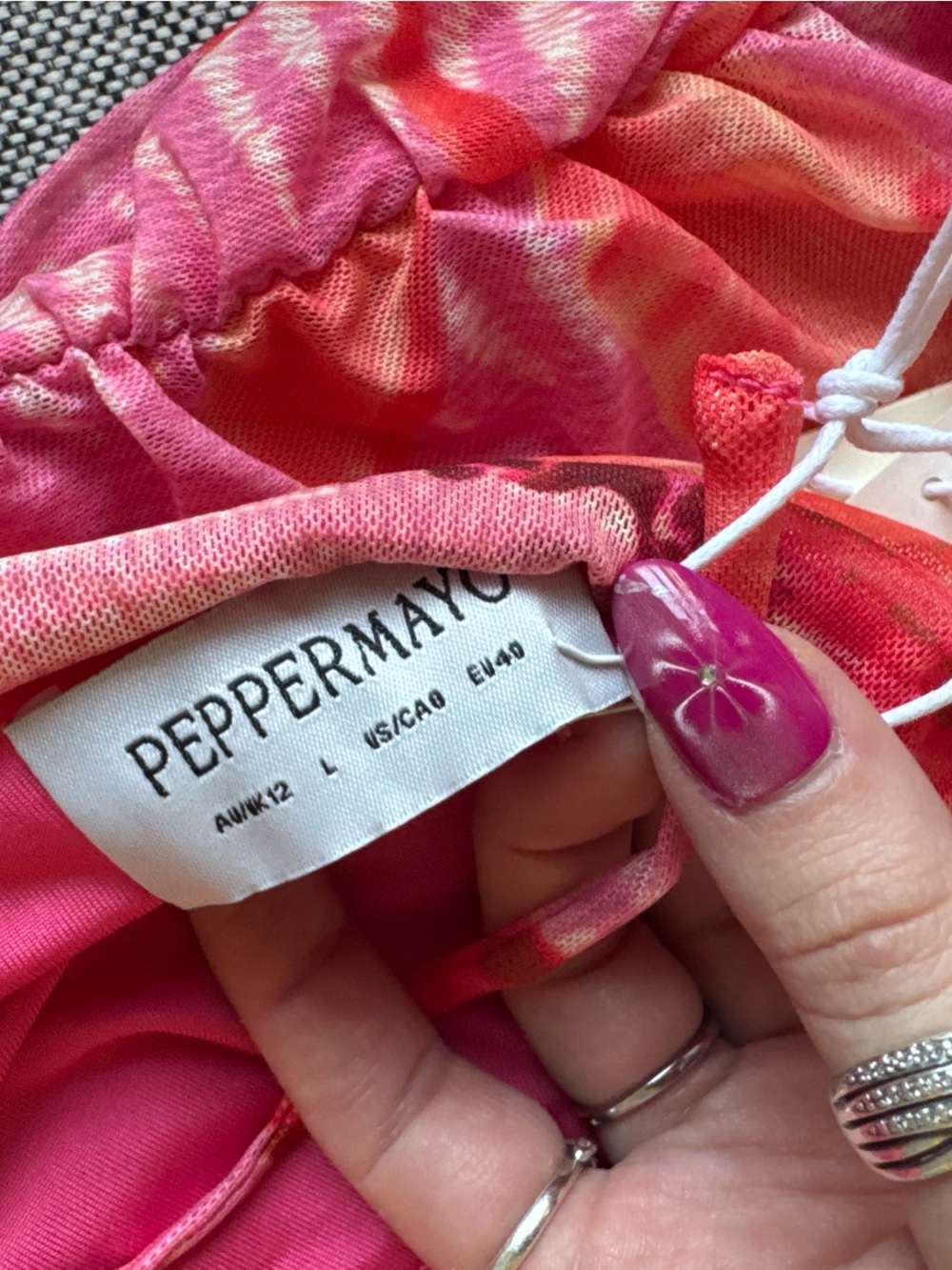 NWT Peppermayo Lissa Halterneck Mini Dress - Picture 5 of 6